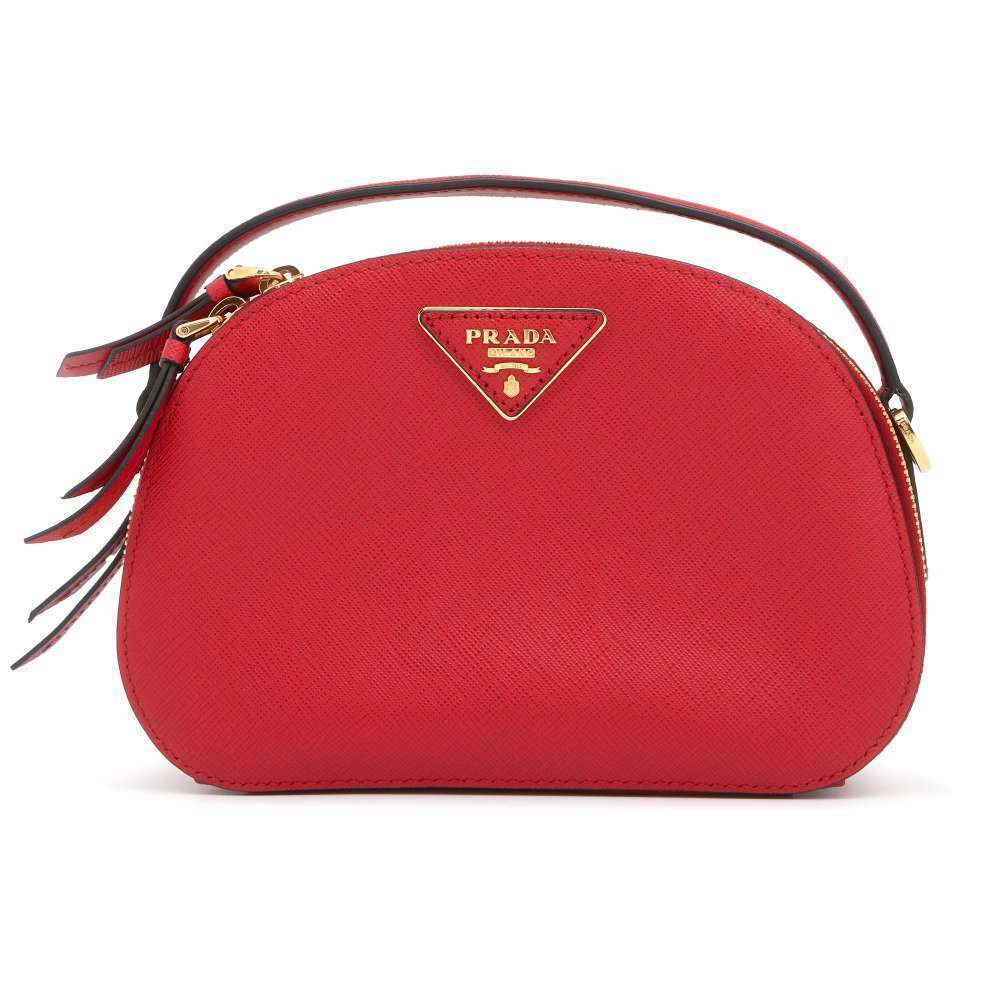 Prada Odette 2way Shoulder Bag Red - image 1